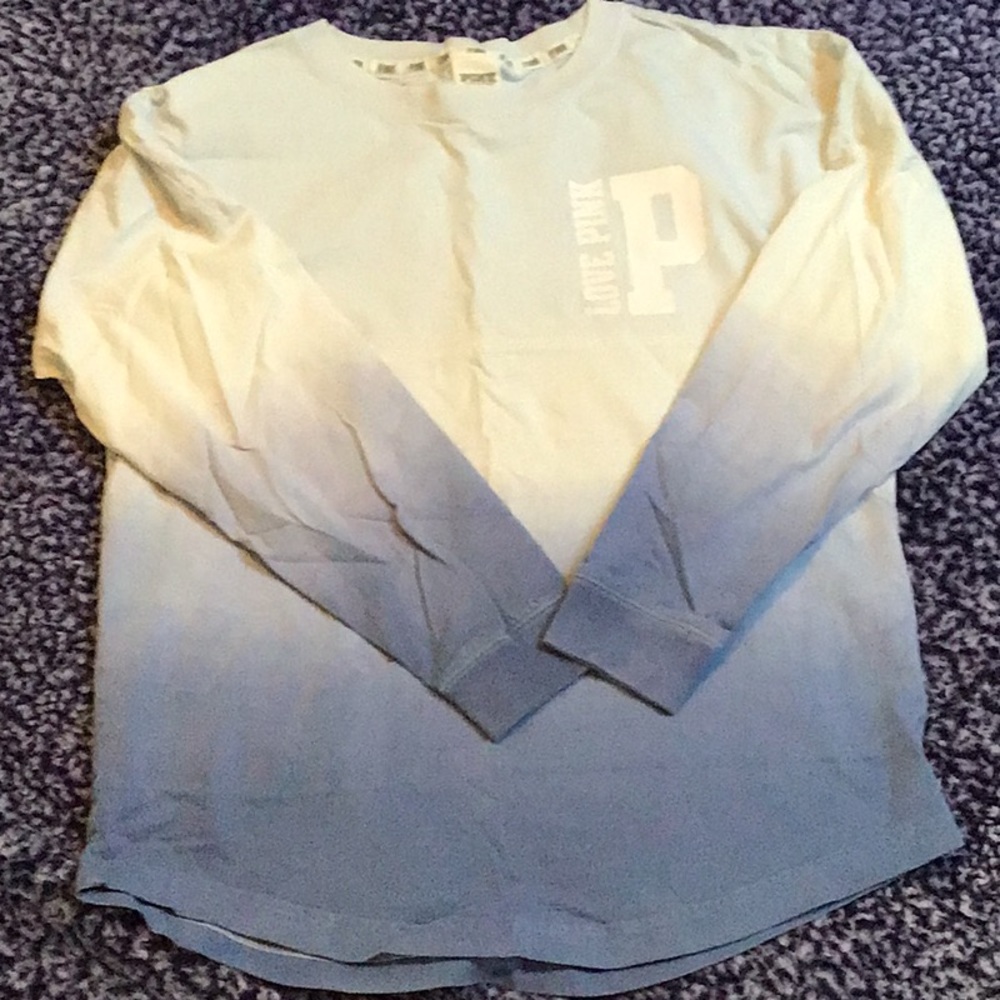 3/$15 Vs PINK long sleeve ombré top